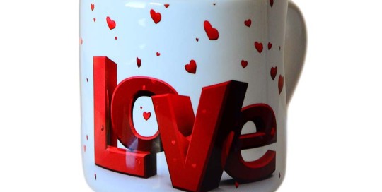 Hrnček: Love text A