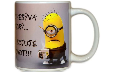 Hrnček: Muž bojuje A